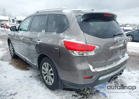 2014 Nissan Pathfinder Sl z USA, uszkodzony, nr VIN 5N1AR2MM5EC612439